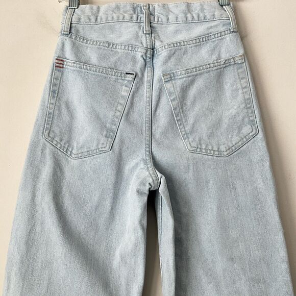 BDG Urban Outfitters Jeans Blue Distressed High-Rise Baggy 24 - Picture 11 of 12